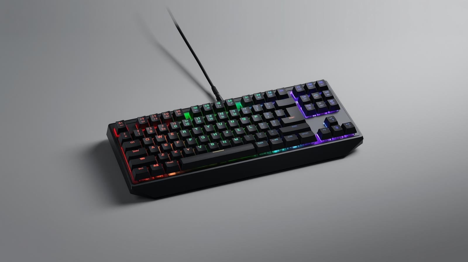 Gaming Mechanical Keyboard with RGB Lighting